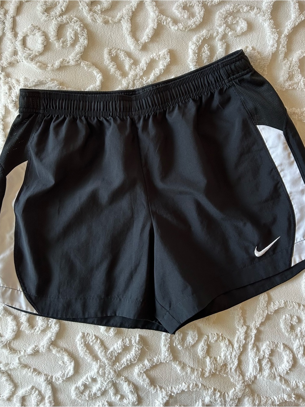 Nike black pull on shorts, Dri Fit, size M
